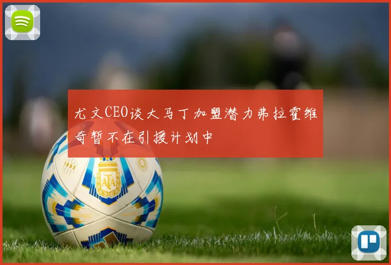 尤文CEO谈大马丁加盟潜力弗拉霍维奇暂不在引援计划中