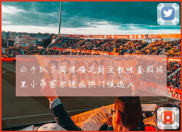公牛队下周将确定新主教练奎因诺里小昂塞尔德成热门候选人